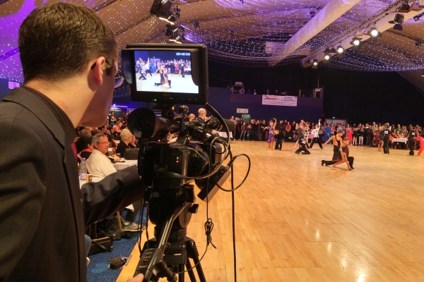 Livestreaming im Zuge der Tanz-WM-Bewerbe 'Paris Worlds' 2015 der WDC/WDC AL